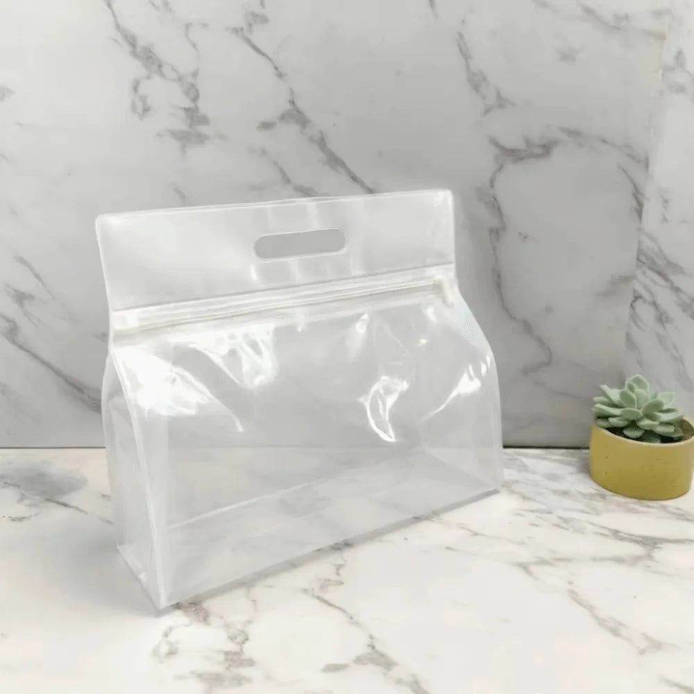 Large EVA Travel Toiletry Bag – Wet Dry Separation Zipper