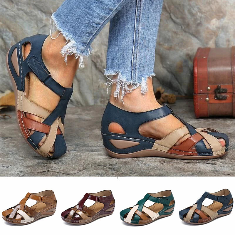 Women's Sport Close Toe Sandals – Non-Slip Beach Shoes