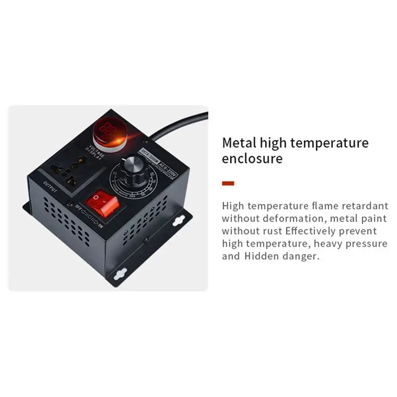 5000W Variable Voltage Regulator Controller – US/UK/EU Plug