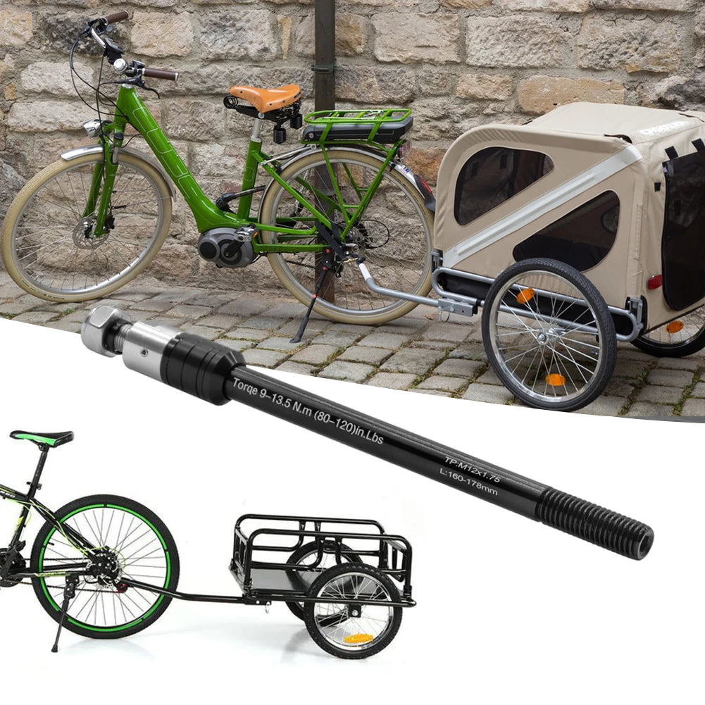 M12 Bicycle Trailer Thru Axle Hitch P1.0/1.5/1.75 | MOJOYCE
