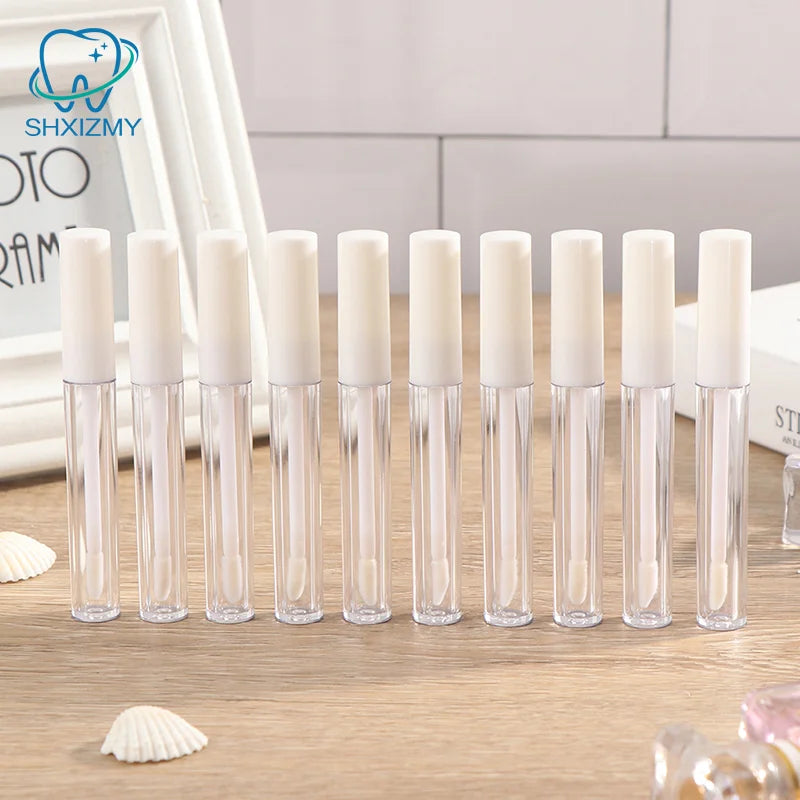 10-Pack 2.5ml Empty Lip Gloss Tubes – DIY Refillable Bottles