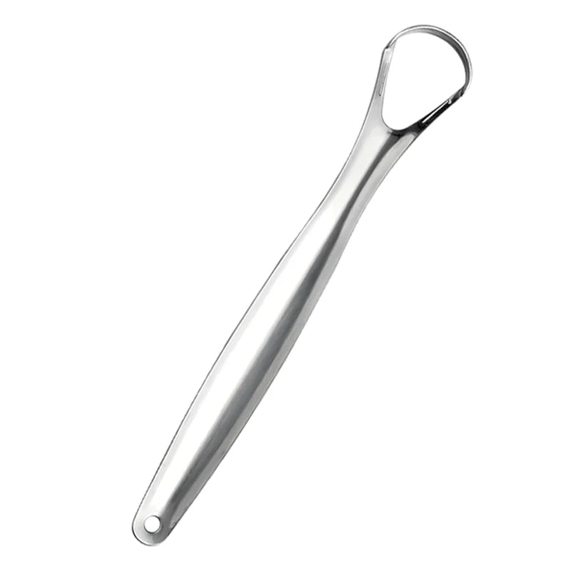 Stainless Steel Tongue Scraper – Fresh Breath Oral Care Tool