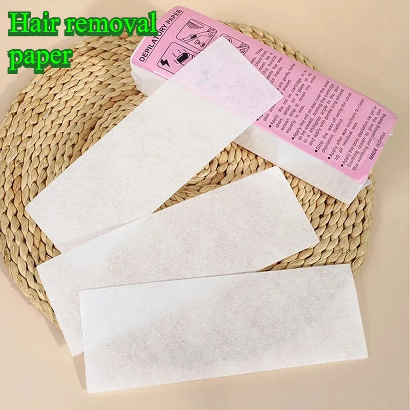 Non-Woven Waxing Strips for Hair Removal – 20/50/100 PCS