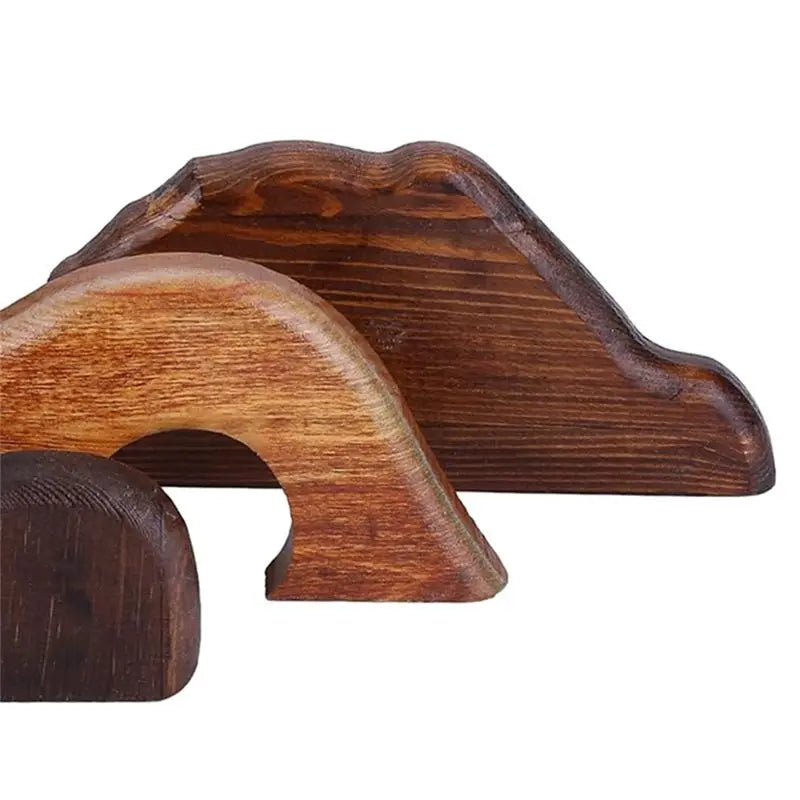 Empty Tomb Easter Scene & Cross Wooden Figurine Ornament