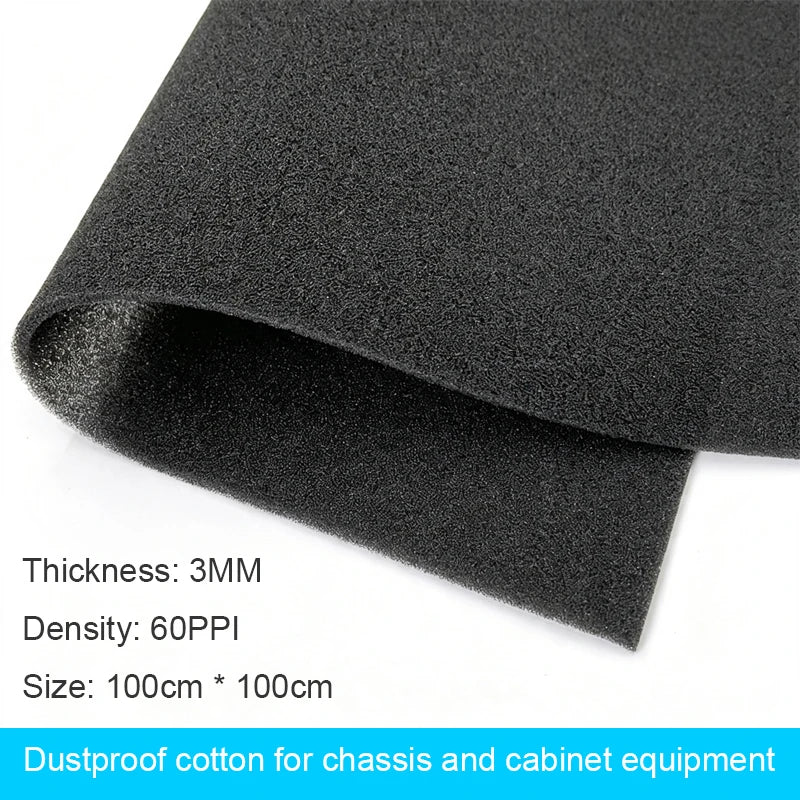 3mm Fine-Pore Sponge Dustproof Filter – PC, Server & Fish Tank