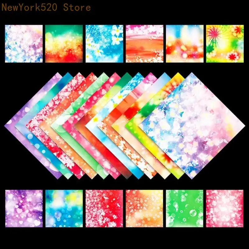 250-Sheet Double-Sided Origami Paper 6x6 Inch – 15 Designs