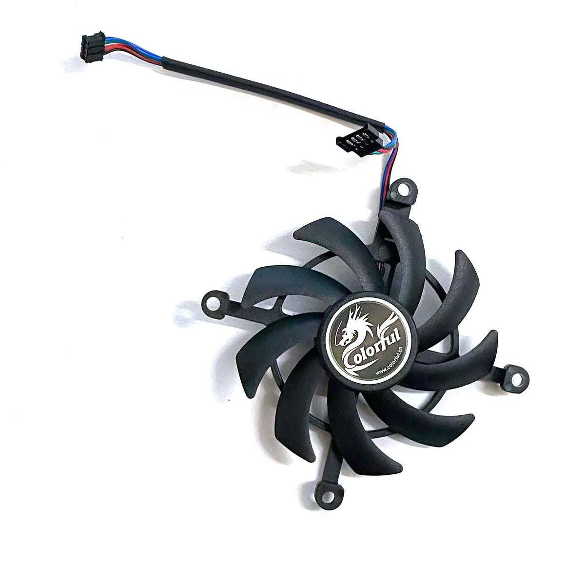RTX 3060 Dual Replacement GPU Cooling Fan – 9-Inch 4PIN