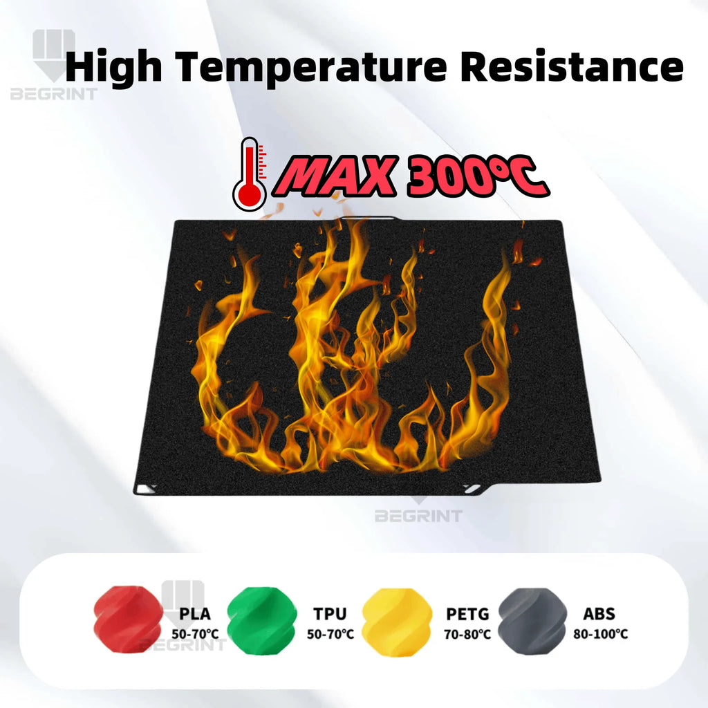 BEGRINT 260x271mm Build Plate for Elegoo Centauri Carbon