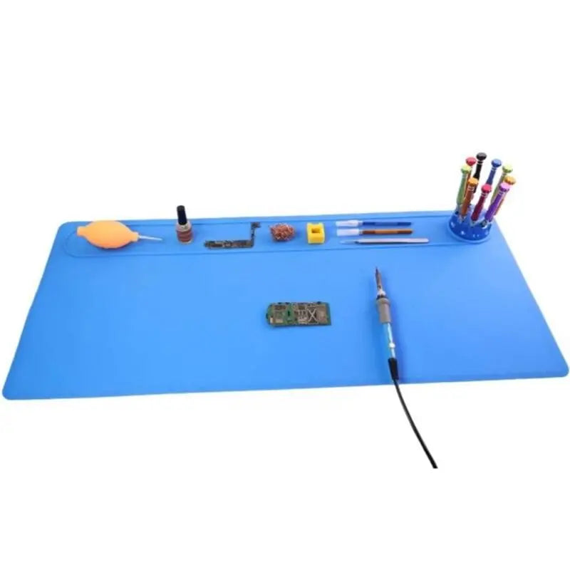 VIBE 825x370mm Silicone Work Mat – Heat-Resistant Repair Pad