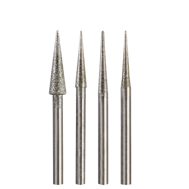 Diamond Needle Carving Tool – Jade Jadeite Beeswax Grinding Bits
