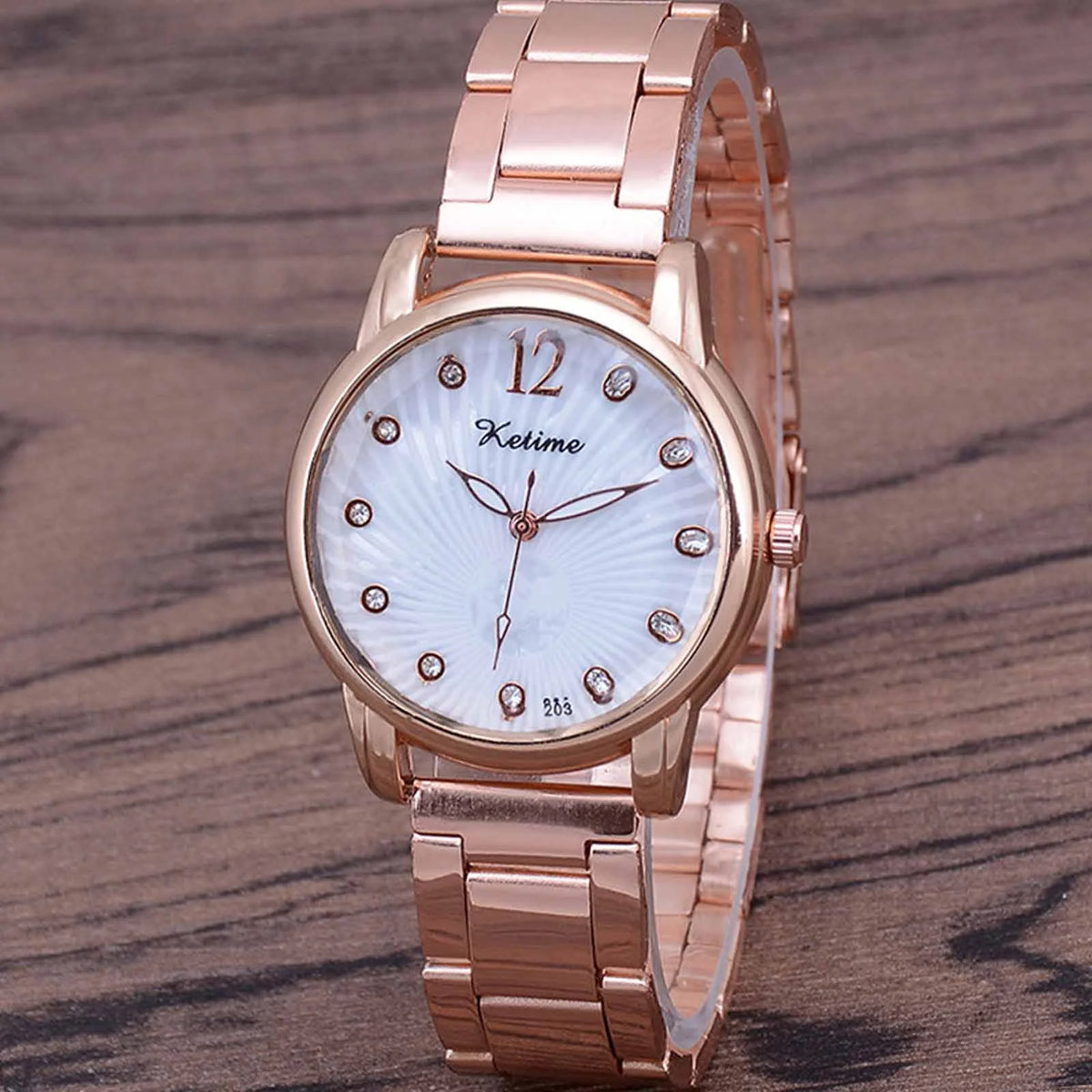 Women's Minimalist Quartz Watch Leather Strap Ladies Fashion