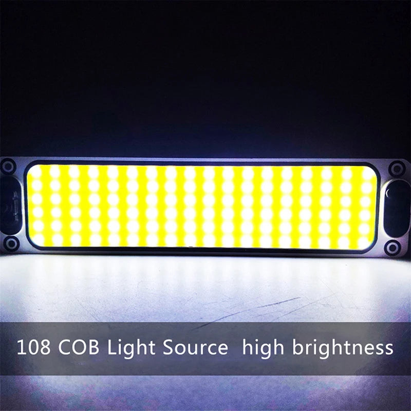 32W COB LED Strip Light 12V 24V Truck Car Reading Lamp IP68