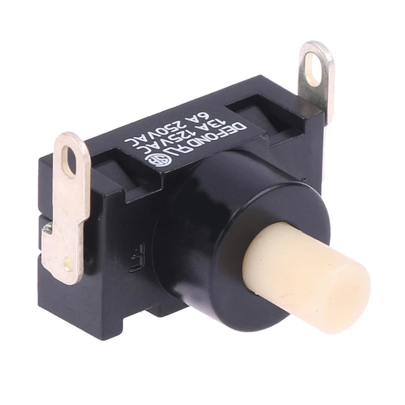 DPC-1114 Self-Locking Power Button Switch 250VAC 6A Vacuum
