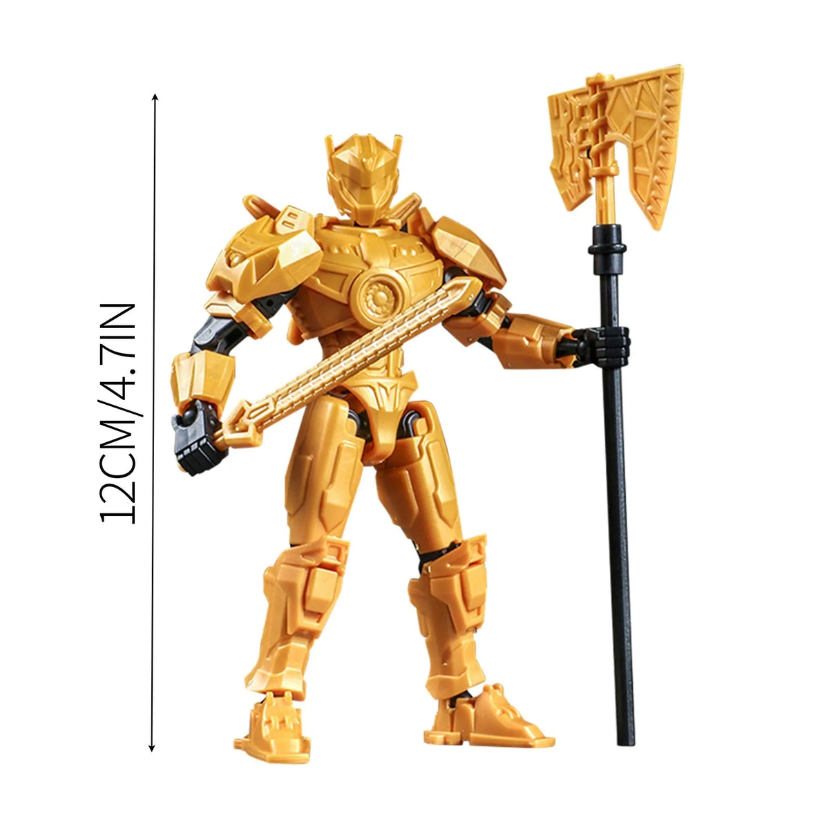 T13 Mechwarrior 3D Printed Multi-Jointed Robot Action Figure