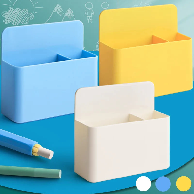 Magnetic Fridge Storage Box – Transparent Organizer & Pen Holder