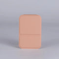 Foldable PU Leather Compact Makeup Mirror – Portable Pocket