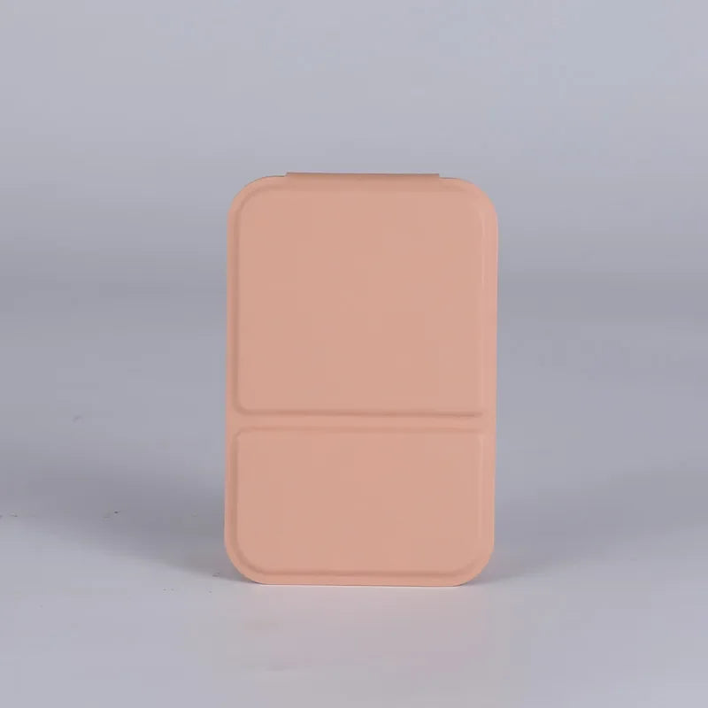 Foldable PU Leather Compact Makeup Mirror – Portable Pocket
