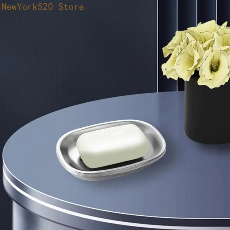 Double Layer Stainless Steel Soap Dish with Drainage – VIBE