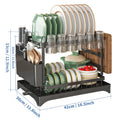 Premium Stainless Steel Dish Rack – Compact Kitchen Organizer