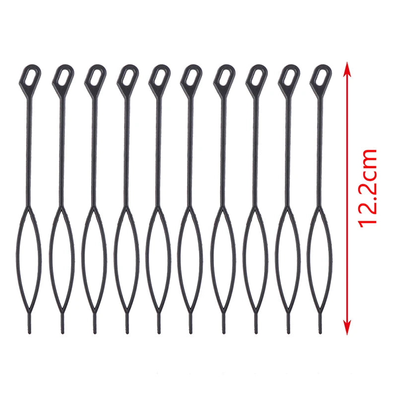 10-Pack Topsy Tail Ponytail Braid Maker Hair Styling Clips