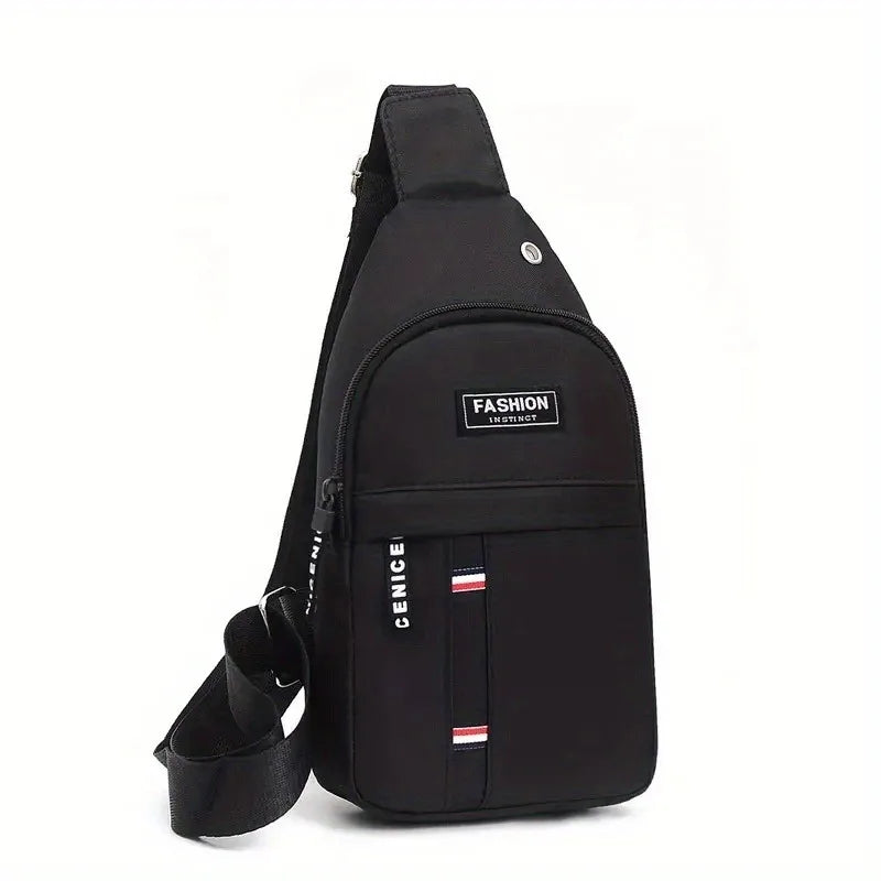 Men's Canvas Crossbody Chest Sling Bag – Travel & Sport