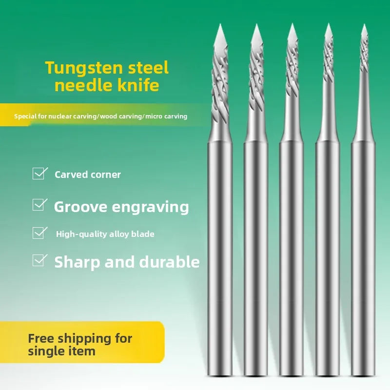 VIBE Tungsten Steel Electric Micro-Engraving Milling Cutter