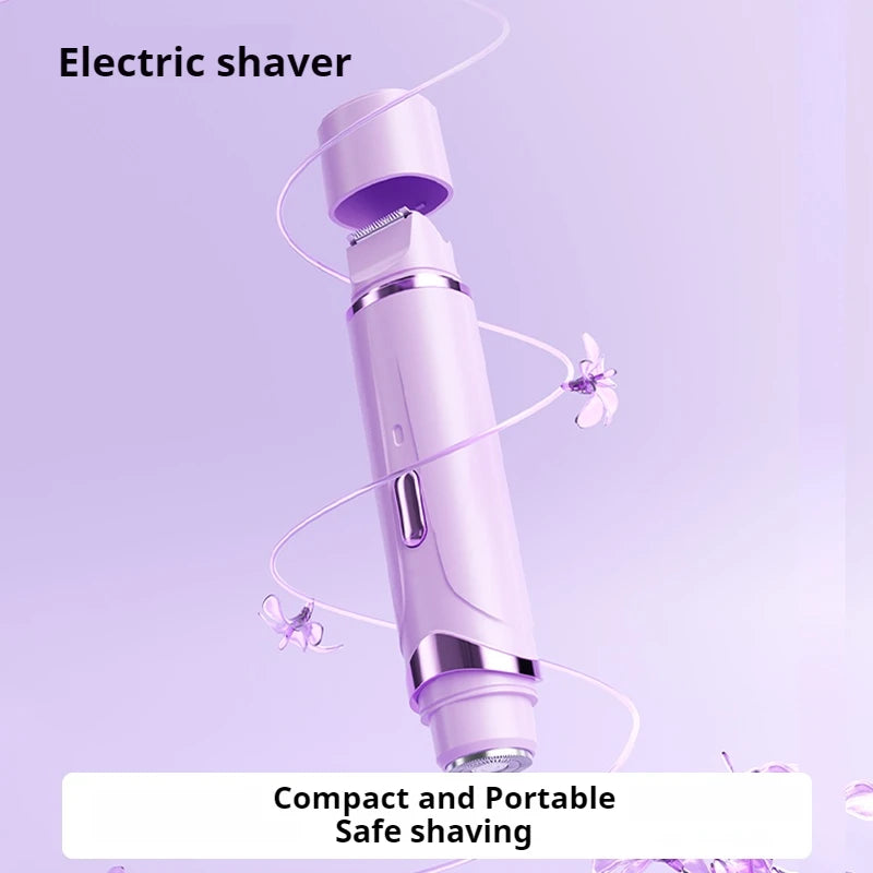 Mini Women's Electric Shaver & Bikini Trimmer – Dual Head
