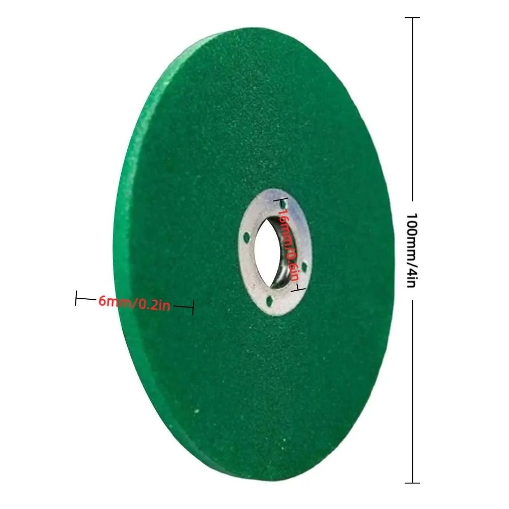 3-Pack Ultra-Fine Resin Grinding & Polishing Discs 100mm