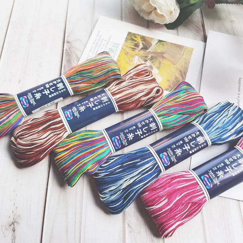 Olympus Cotton Embroidery Thread 6-Strand 100m Gradient