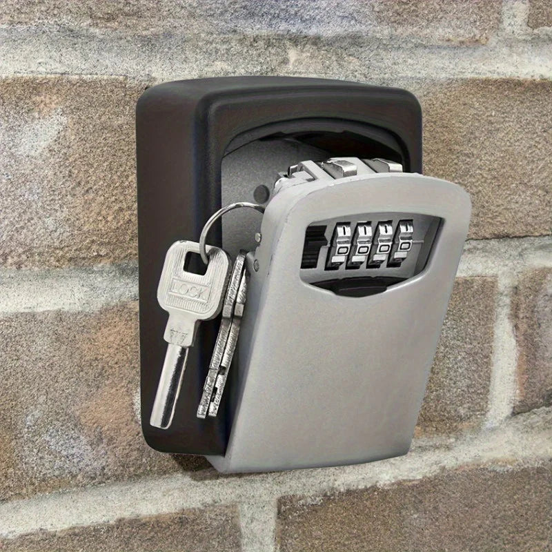 Flip-Top Key Safe Box with Combination Lock | Secure Storage