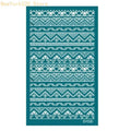 Reusable Geometric Silk Screen Stencils for Clay Printing