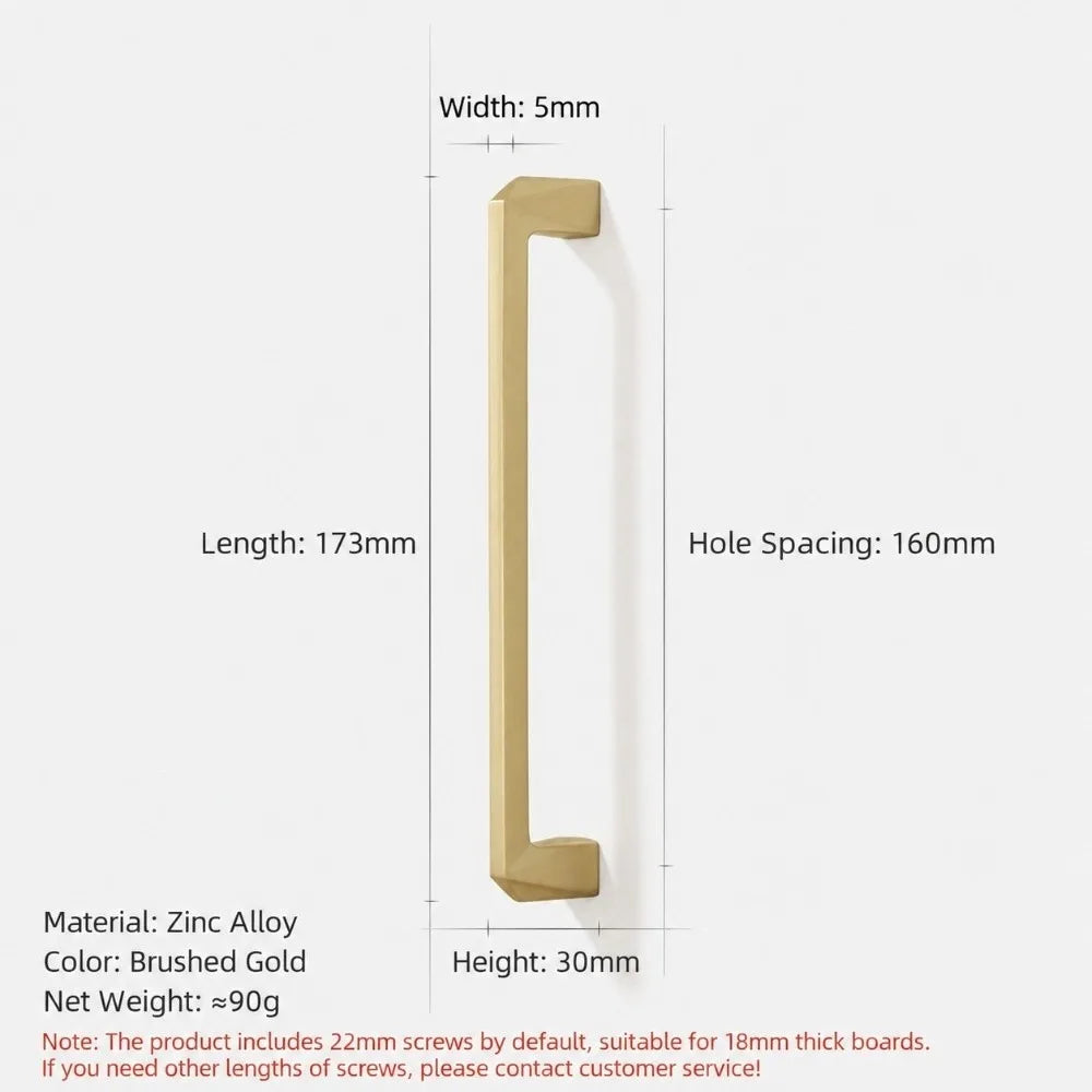 Zinc Alloy Cabinet Door Handle – Brushed Nickel Drawer Knob