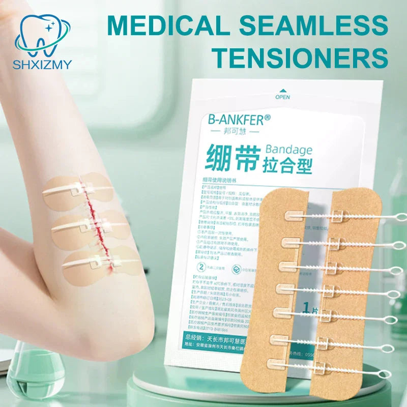 Zipper Wound Closure Patch – Hemostatic Bandage No Suture