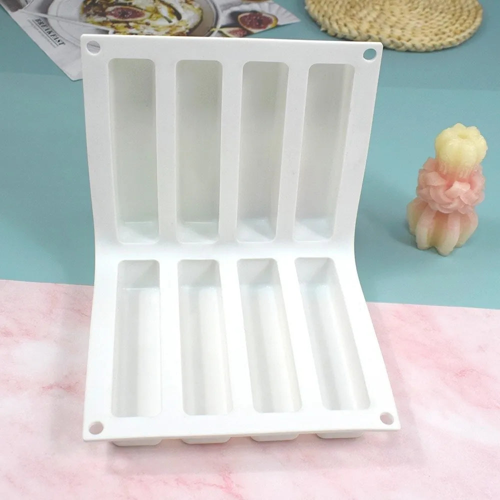 Silicone Cylinder Mousse Cake Mold – Non-Stick Baking Mold