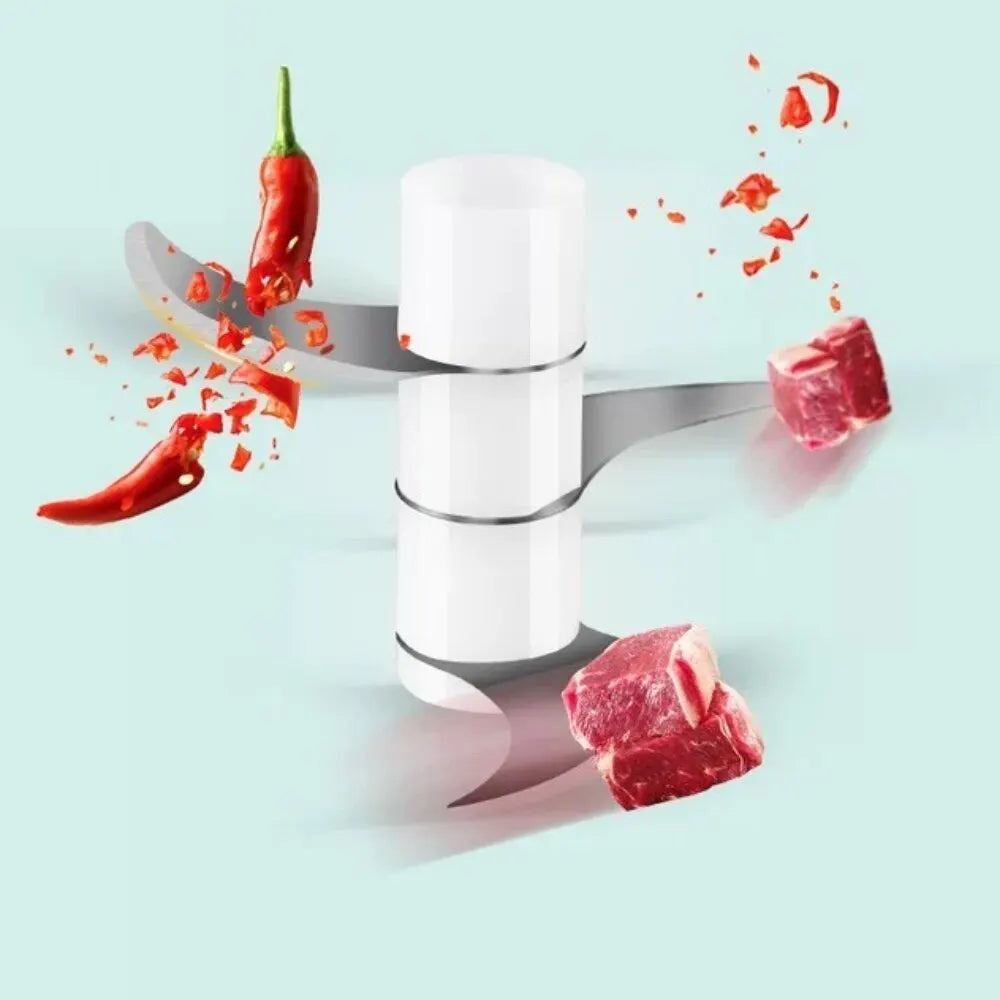 VIBE Electric Mini Garlic Chopper – USB Rechargeable, 250ml