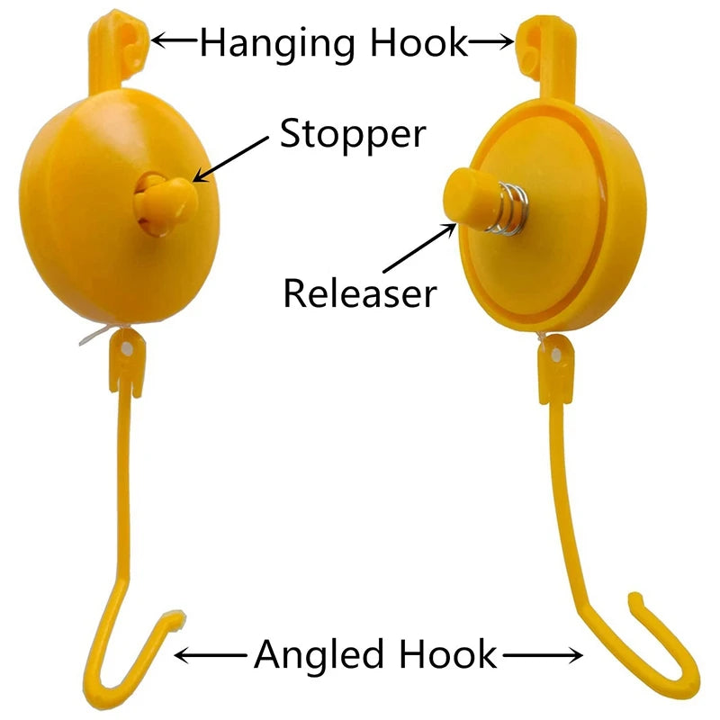 Plant Yoyo Grow Hangers with Stopper – Pack of 20