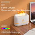 RGB Flame Aroma Diffuser Humidifier – 7-Color USB Night Light