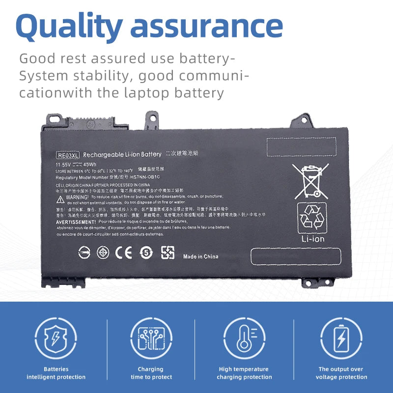 SUOZHAN RE03XL Battery – HP ProBook 440 445R 450 455R G6