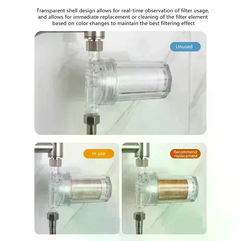 PP Cotton Shower & Faucet Water Filter Replacement Cartridge