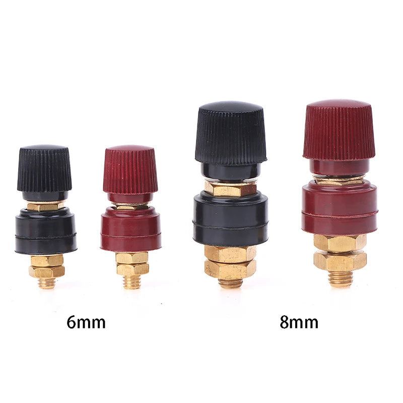 6mm 8mm Brass Battery Stud Post Connector Terminal Kit
