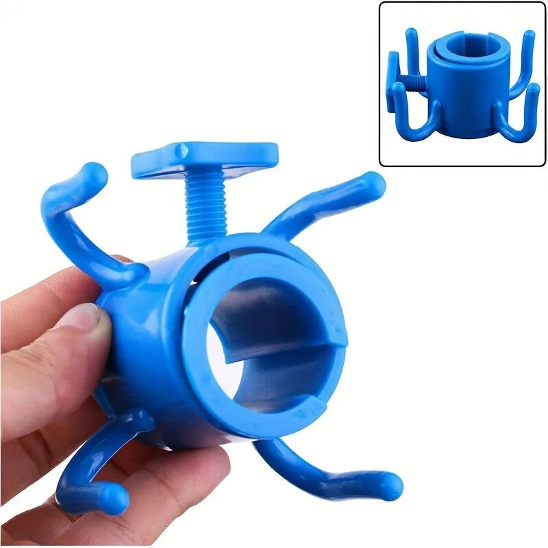 2-Pack Adjustable 4-Claw Beach Umbrella Hooks – Heavy Duty