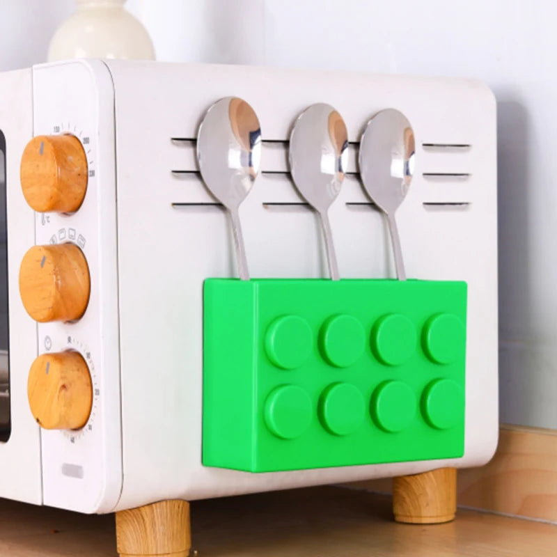 2-Pack Magnetic Storage Box Fridge Door Organizer – Punch-Free