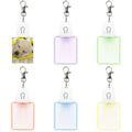 6-Pack LED Acrylic Sublimation Blank Keychains | Light-Up