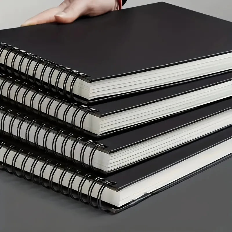 Spiral Bound Sketchbook 5.82"x4.13" Thick Art Drawing Pad