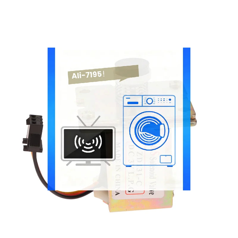ZD131-C DC 3V Self-Priming Solenoid Valve for Gas Water Heater