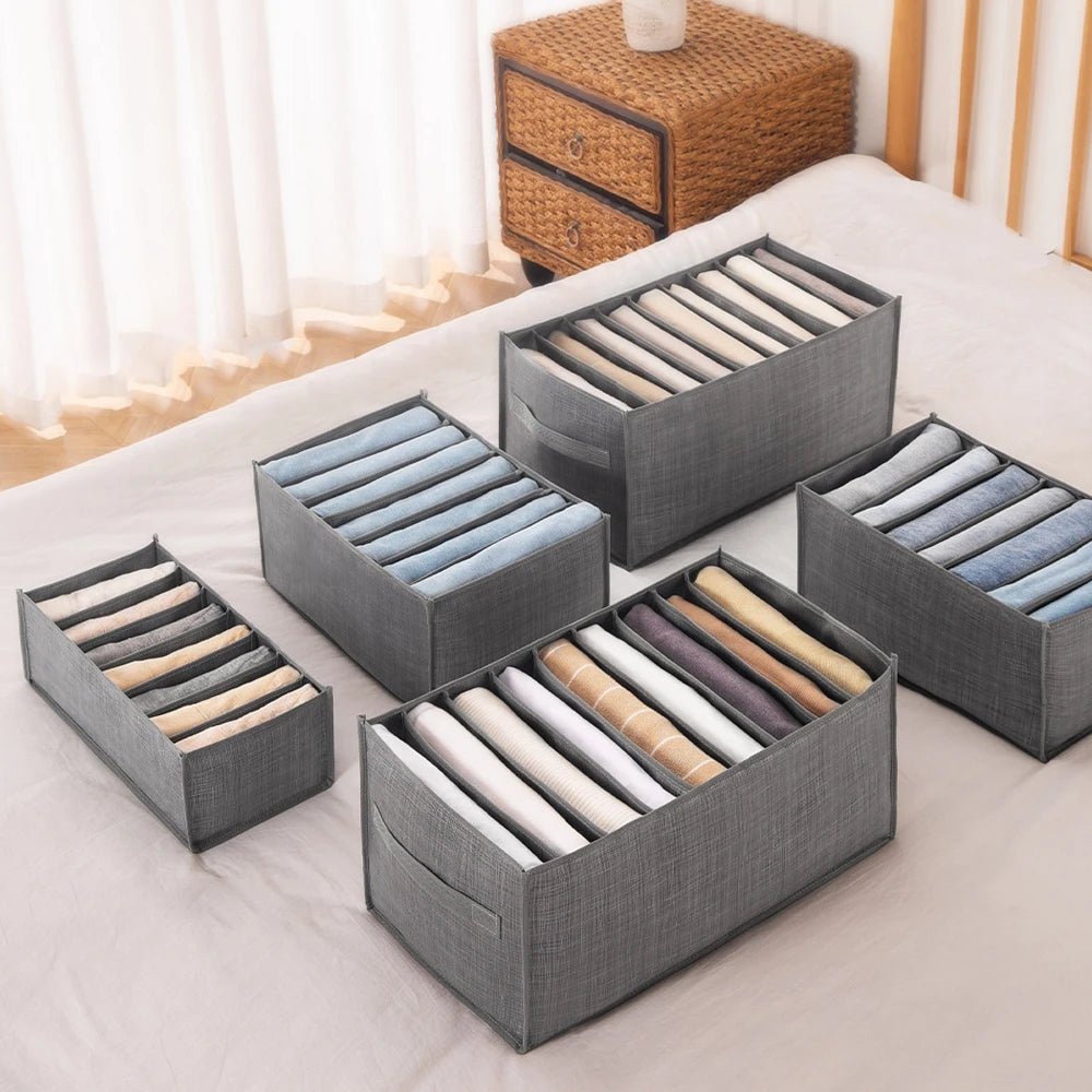 Foldable Clothes Storage Box Wardrobe Drawer Organizer