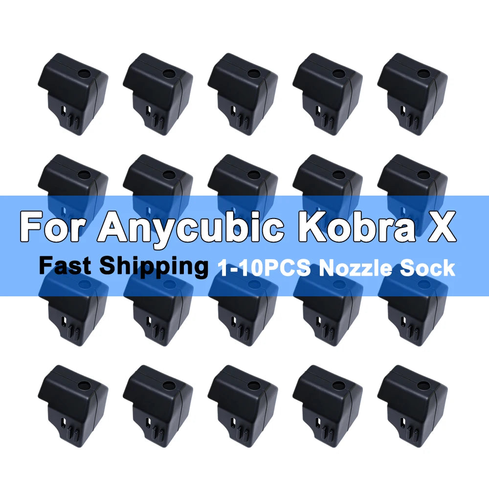Silicone Nozzle Sock for Anycubic Kobra X Hotend Cover