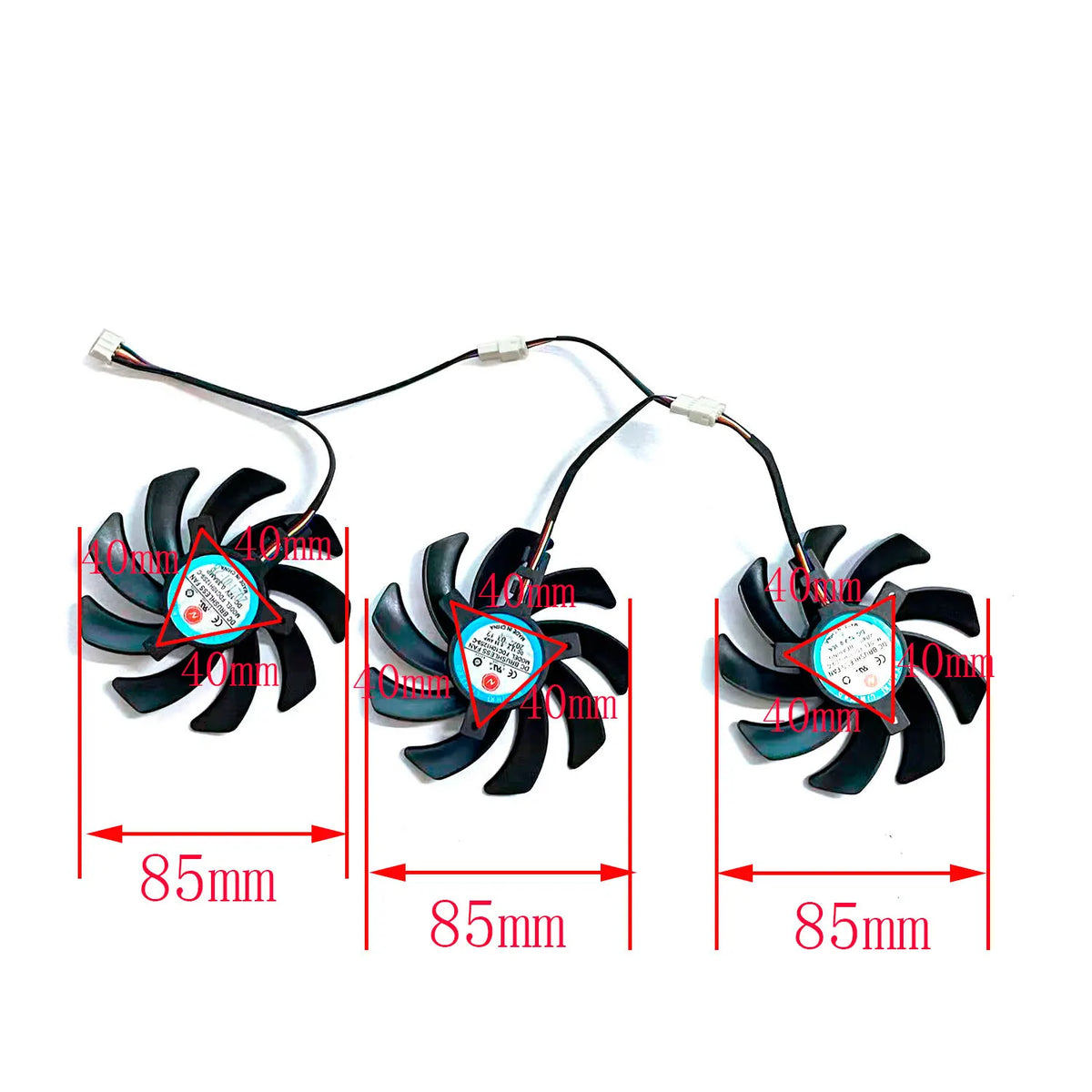 85MM 4-Pin GPU Cooling Fan for Sapphire R9 290X 390 280X