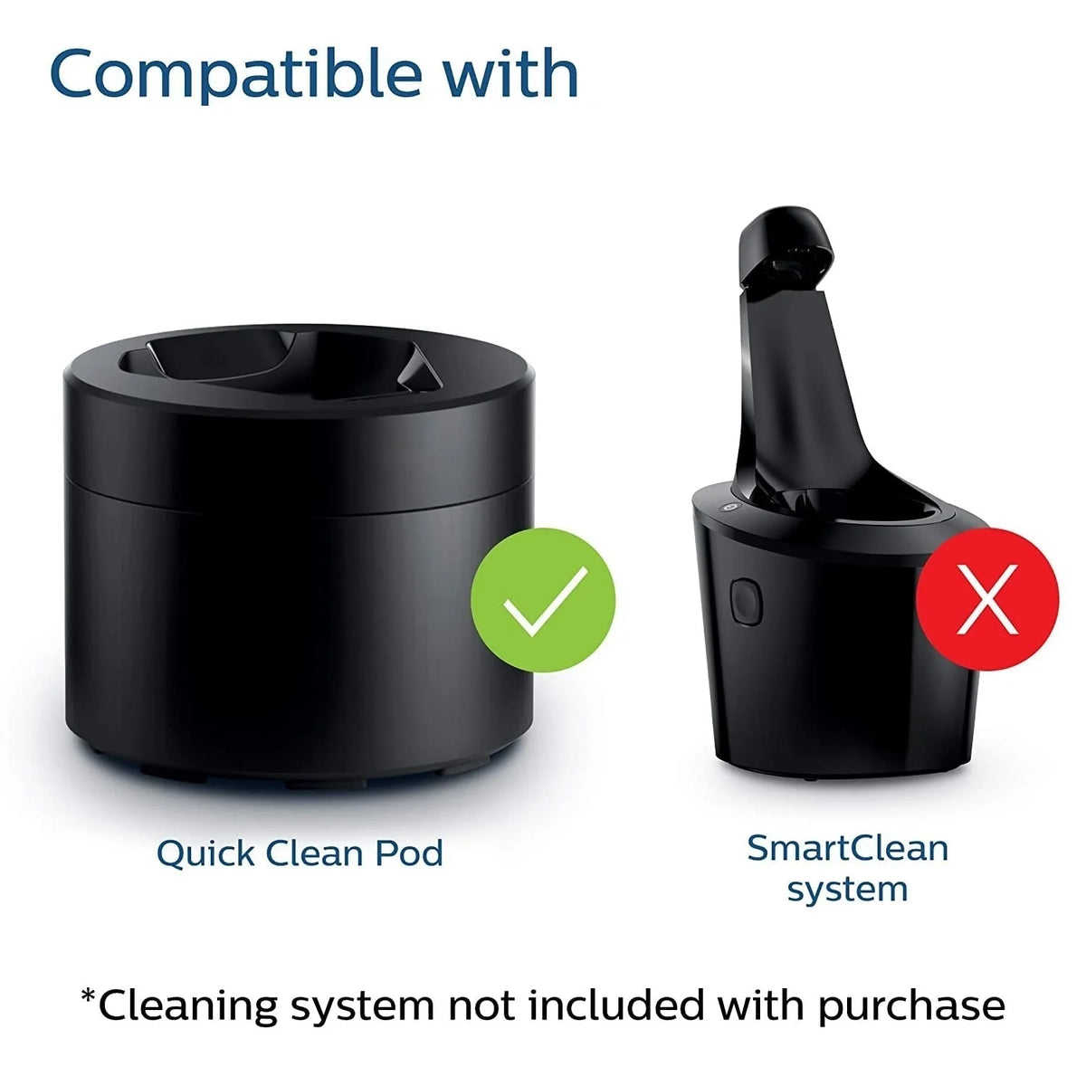 Shaver Cleaning Refill Pods – Philips Norelco Compatible