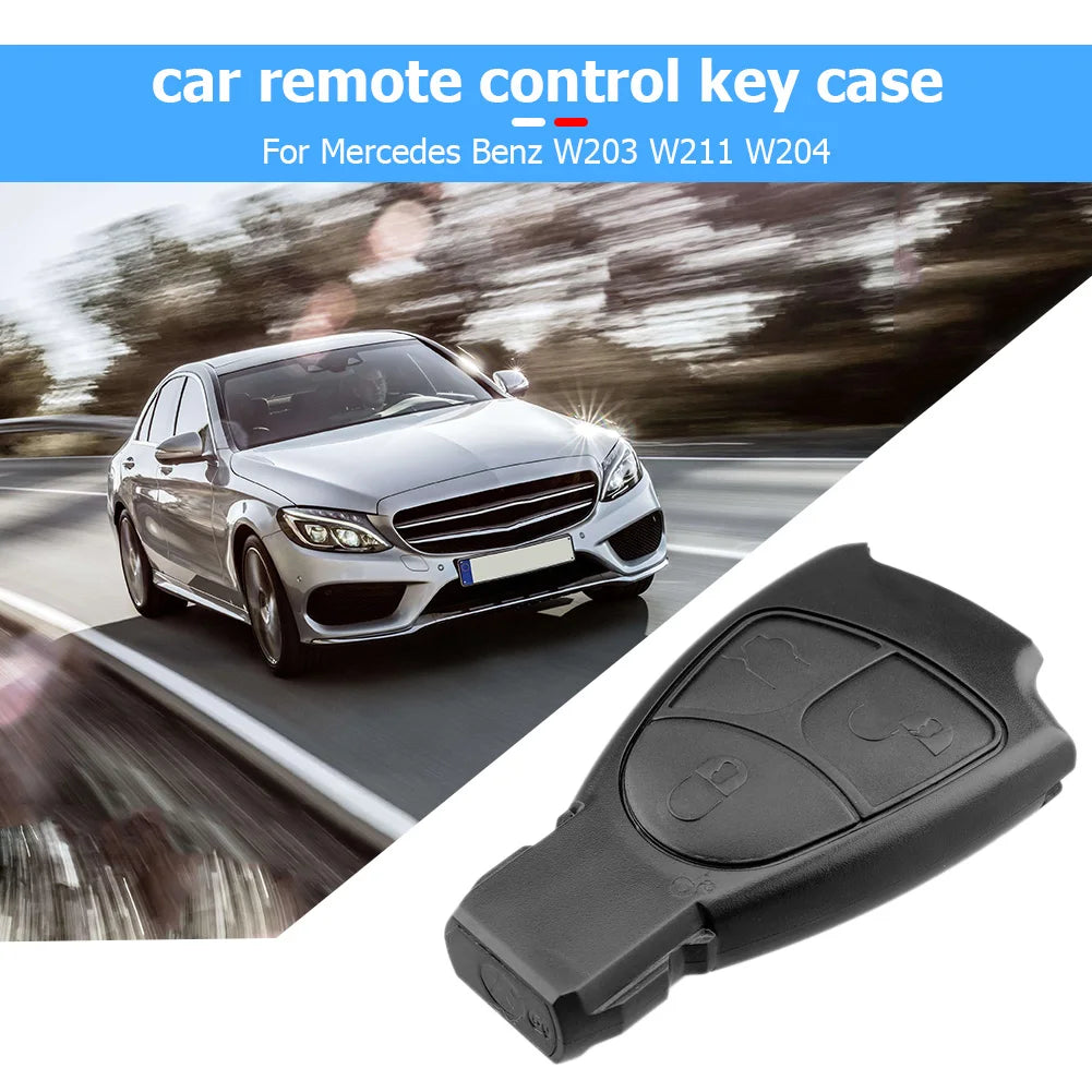Mercedes W203 W204 W211 3-Button Remote Key Shell Cover